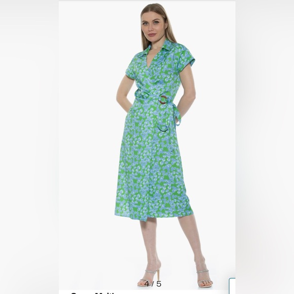 Alexia Admor Wrap Dress New with tags size 14 - Picture 1 of 8